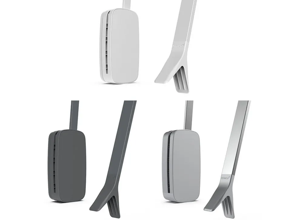 Appendiabiti per armadio Sling, disponibile in 3 misure e 3 colori in Acciaio e Tecnoplastica.