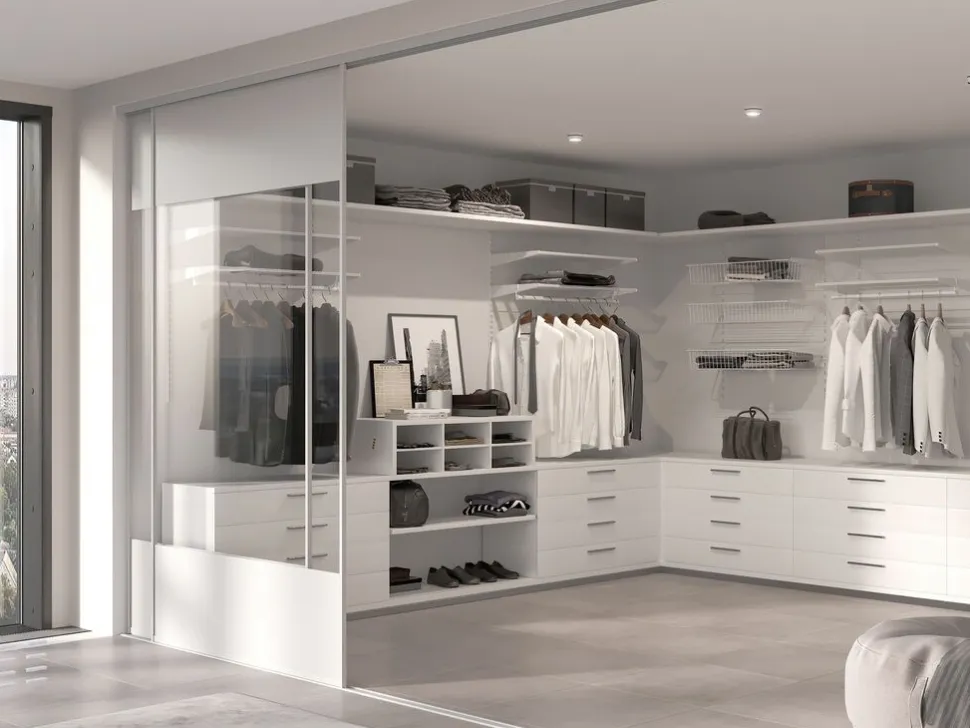 Appendiabiti per cabina armado Jagmet in Acciaio Verniciato bianco