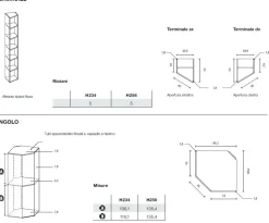 Armadio angolare moderno a ponte con ante battenti e libreria con maniglie in MDF disponibile in 2 misure e vari colori Frida