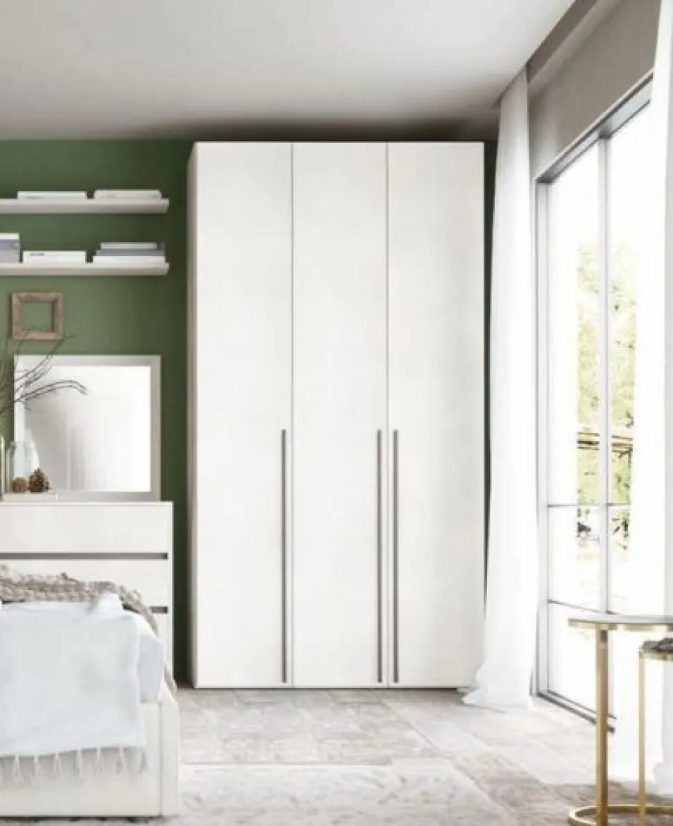 Armadio 3 ante battenti Artik linea Volo disponibile in 2 misure e 15 colori