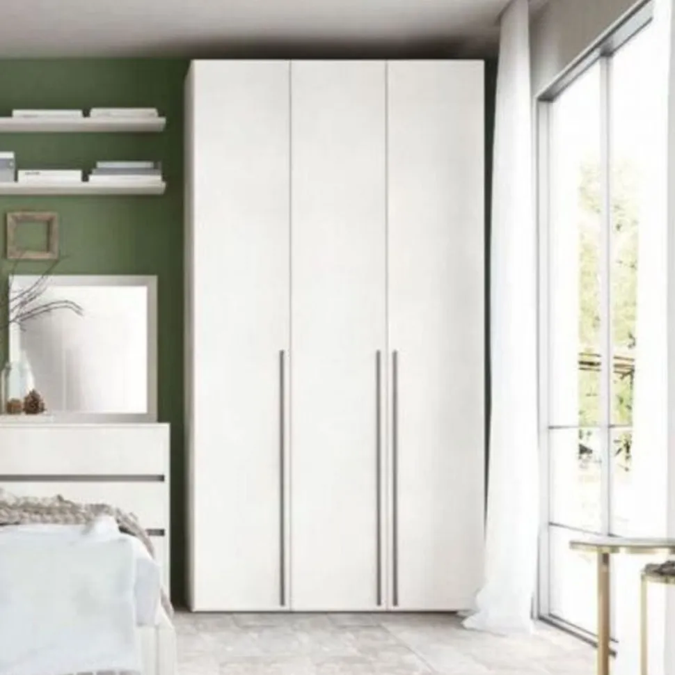 Armadio 3 ante battenti Artik linea Volo disponibile in 2 misure e 15 colori