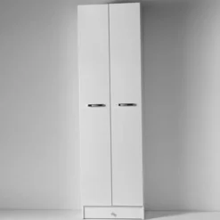 Armadio 2 ante battenti per bagni e lavanderie Eko L58xP37xH198