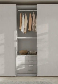 Armadio 4 ante scorrevoli Agnes linea Lotto disponibile in 6 misure e 21 colorazioni