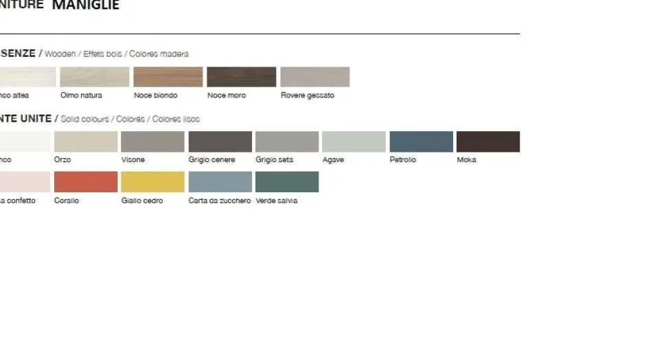 Armadio 2 ante scorrevoli Bianco Altea con inserto a Specchio Fumè disponibile in vari colori