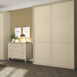 Armadio 2 ante scorrevoli con telaio linea Ginevra disponibile in 2 misure e vari colori