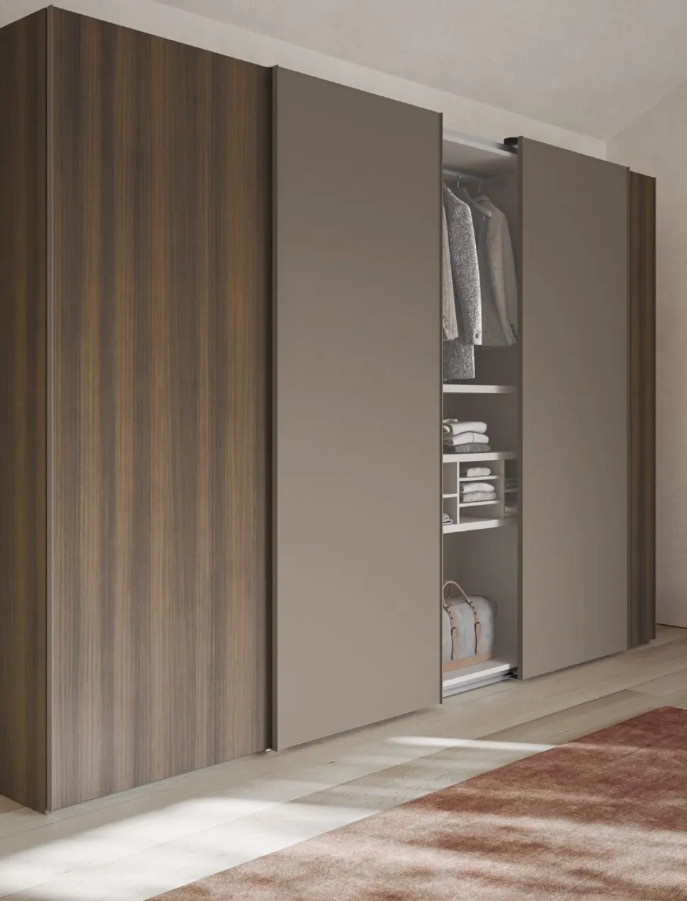 Armadio 4 ante scorrevoli David linea Lotto disponibile in 4 misure e 21 colorazioni