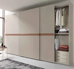Armadio 3 ante scorrevoli Debby linea Domino disponibile in vari colori