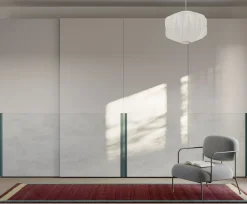 Armadio 4 ante scorrevoli Kimba linea Lotto disponibile in 6 misure e 21 colorazioni