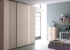 Armadio 3 ante scorrevoli Line linea Lotto disponibile in 21 colorazioni
