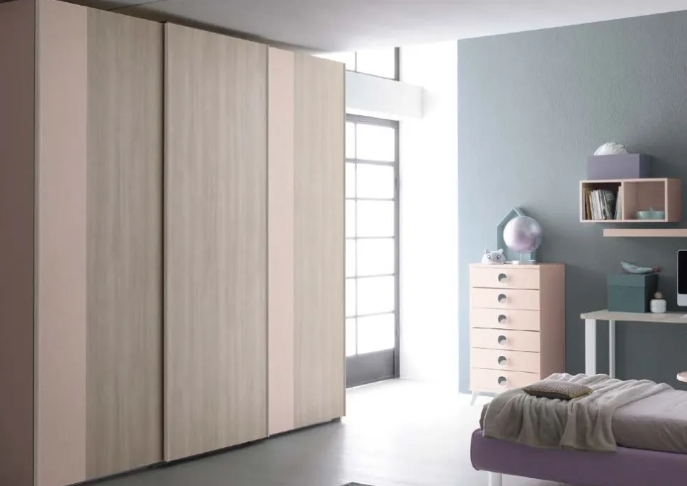 Armadio 3 ante scorrevoli Line linea Lotto disponibile in 21 colorazioni