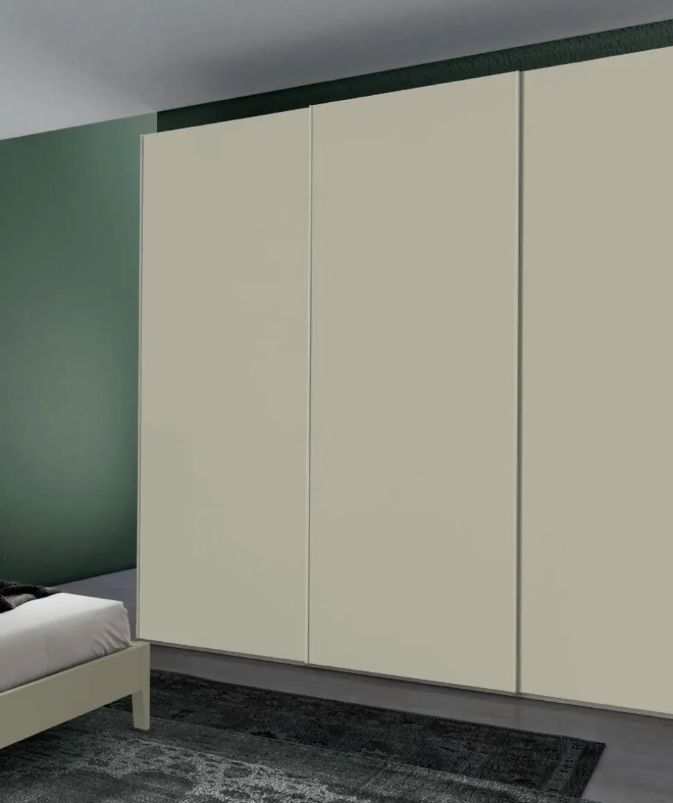 Armadio 3 ante scorrevoli modello Cruz linea Airone disponibile in 3 misure