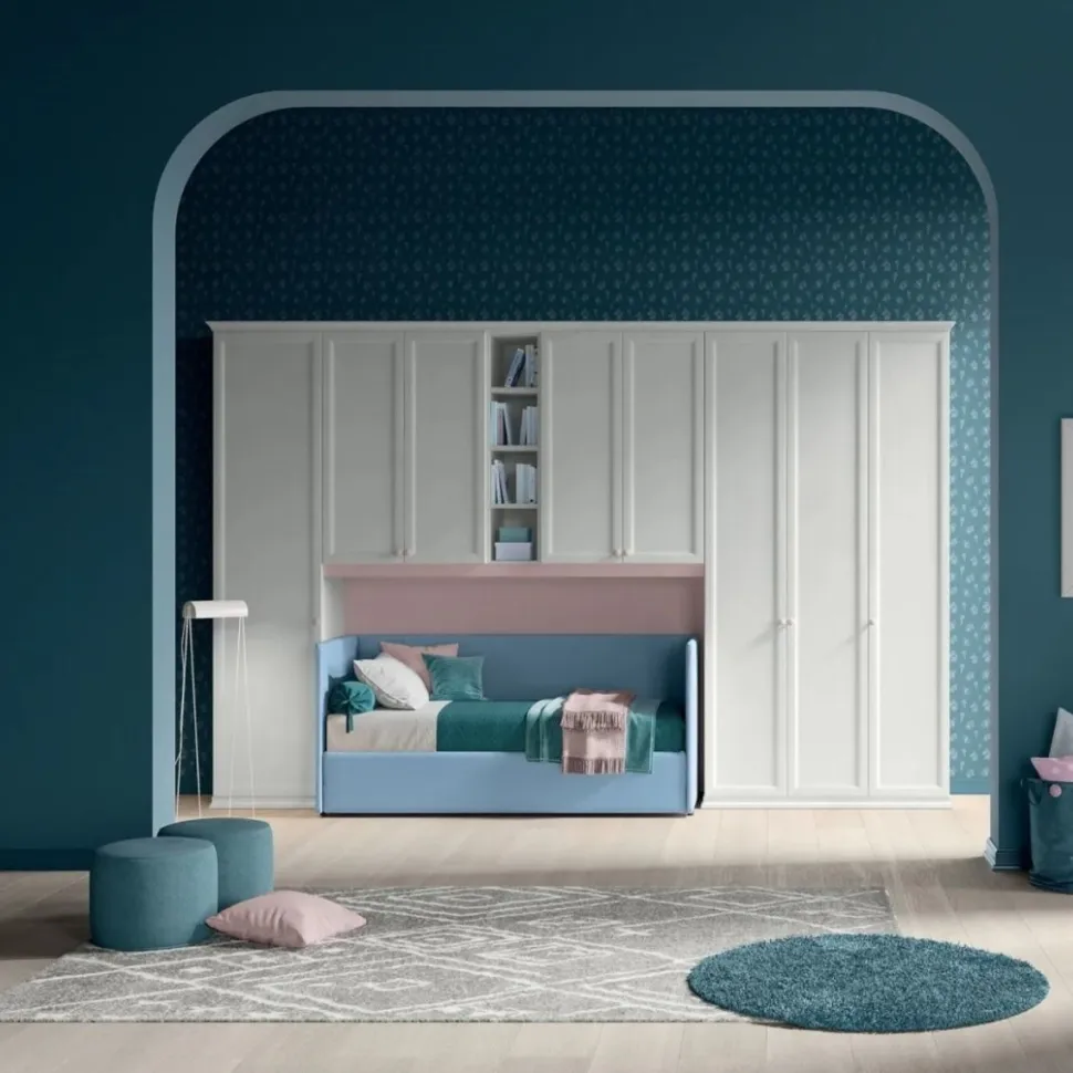Armadio a ponte Matilde linea Omega disponibile in vari colori