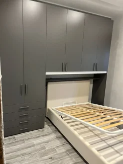Armadio a Ponte modello Melissa 7 Ante e 4 Cassetti L 317 cm 15 colorazioni