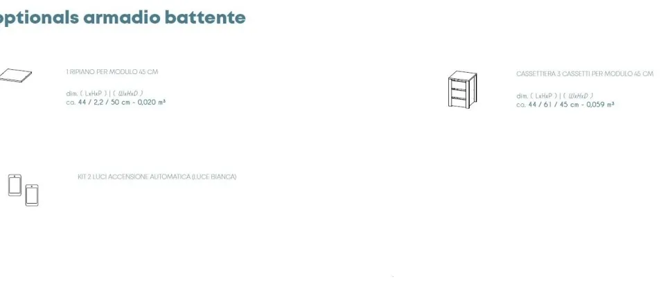 Armadio a ponte Moderno in finitura Cashmere e maniglie Mercure L 334