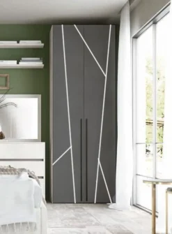 Armadio Artik 2 ante battenti personalizzate linea Volo disponibile in vari colori