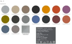 Armadio battente componibile con ante rivestite in ecopelle e maniglia integrata disponibile in varie misure e colori