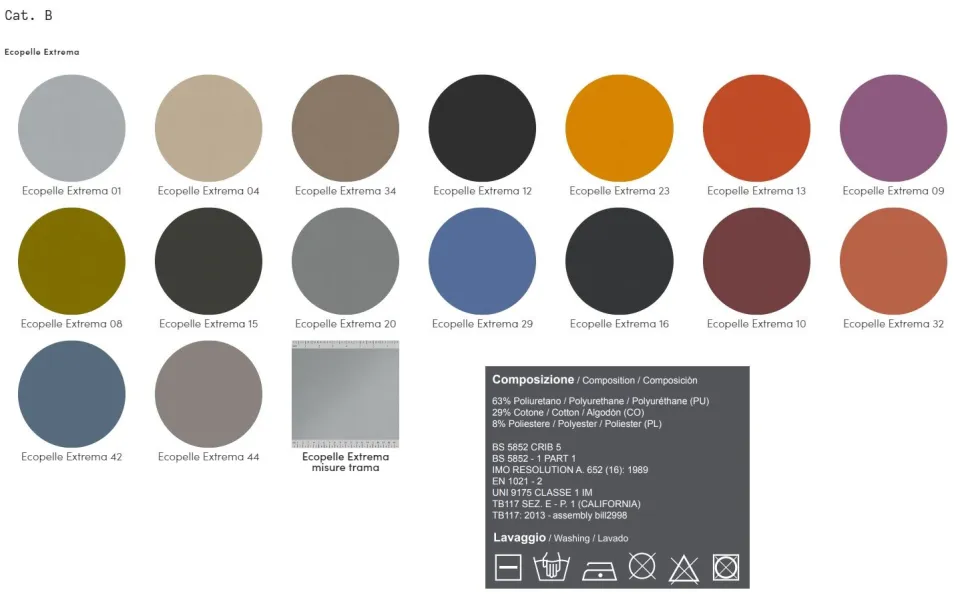 Armadio battente componibile con ante rivestite in ecopelle e maniglia integrata disponibile in varie misure e colori