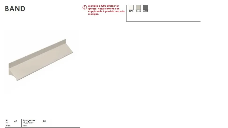 Armadio battente doppio modulo 3 ante con Zona Studio Sospesa in finitura Grigio Titanio in 15 colorazioni