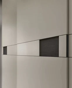 Armadio componibile ante scorrevoli con maniglia a incasso Cipro disponibile in varie misure e colori