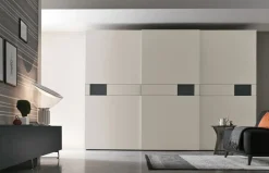 Armadio componibile ante scorrevoli con maniglia a incasso Cipro disponibile in varie misure e colori