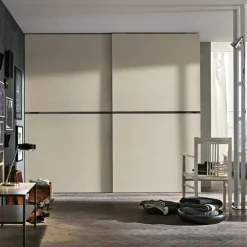 Armadio componibile ante scorrevoli con maniglia integrata Nilo disponibile in varie misure e colori