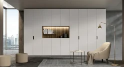 Armadio con nicchia 12 ante battenti Lip linea Lotto disponibile in 2 misure e 20 colorazioni