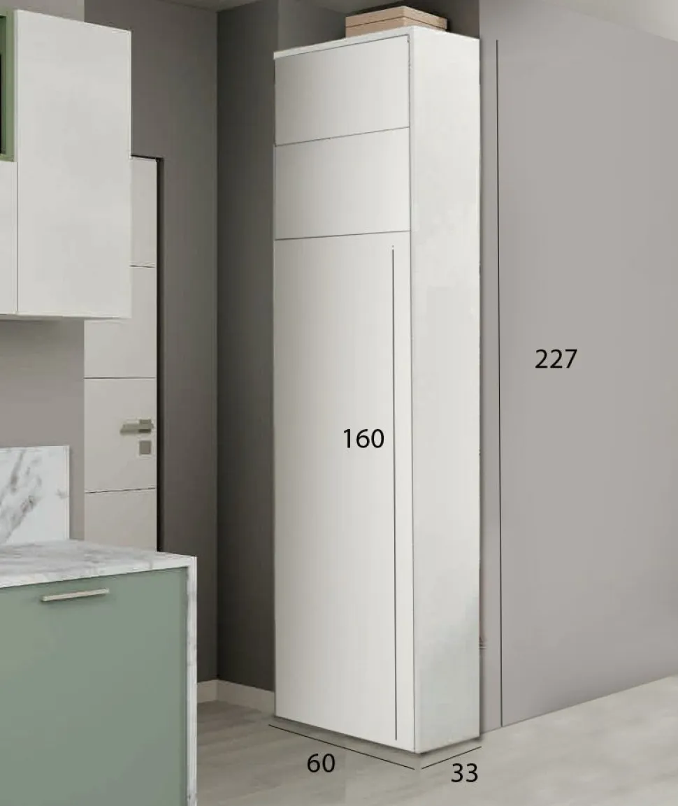 Armadio da ingresso linea Duffy singolo L60 15 colorazioni