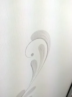Armadio in Bianco frassino serigrafato 2 ante scorrevoli Noemi linea Essenza