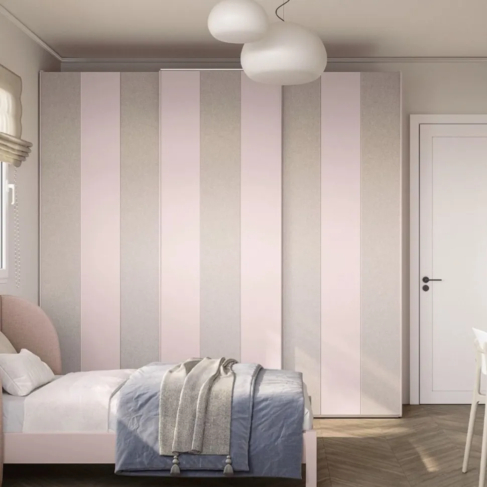 Armadio Milton 3 ante scorrevoli linea Airone disponibile in 3 altezze