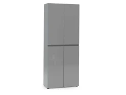 Armadio scarpiera stretta 4 ante battenti Master disponibile in 2 colori