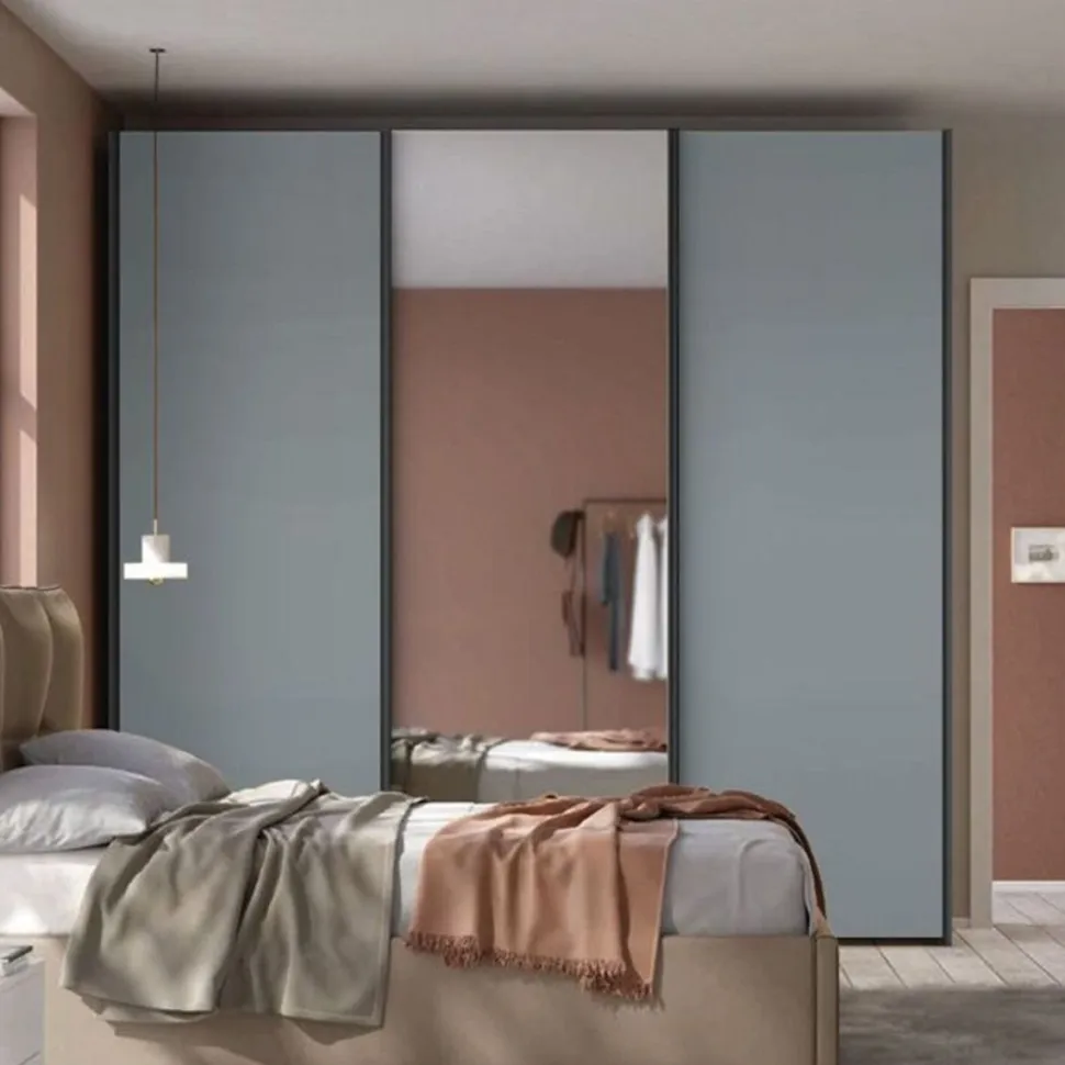 Armadio Scorrevole 3 ante con specchio Free disponibile in 2 misure e 15 colorazioni