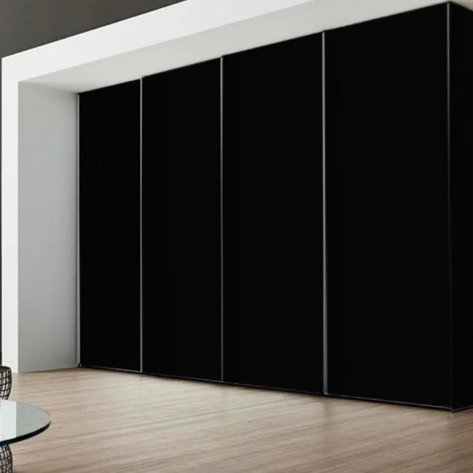 Armadio Scorrevole 4 ante four Black linea New Season