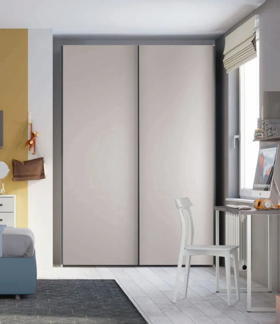 Armadio Scorrevole 2 ante Free disponibile in 2 misure e 15 colorazioni
