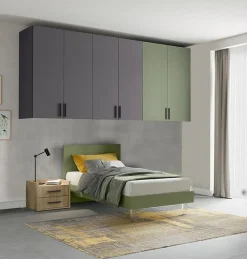 Armadio sospeso a Ponte Melissa L271,6cm 15 colorazioni
