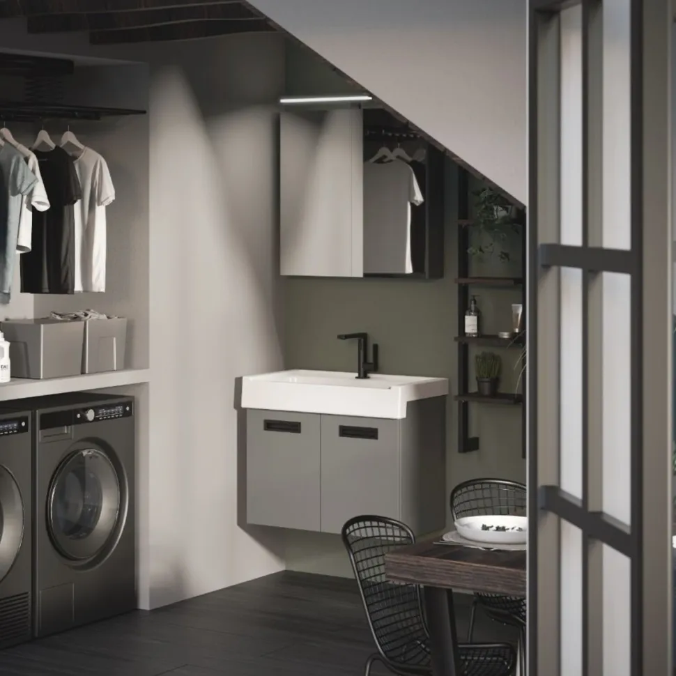 Bagno sospeso monoblocco Lavarredo disponibile in 4 misure e vari colori