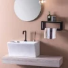 Bagno sospeso Nina disponibile in vari colori