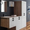 Bagno Totus con colonna coprilavatrice disponibile in vari colori