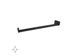 Barra Appendiabiti per armadi con luce LED Castor, batteria estraibile e sensore di movimento,in Tecnoplastica e alluminio