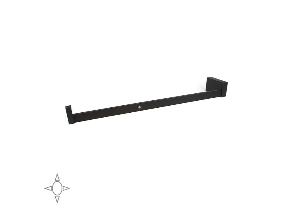 Barra Appendiabiti per armadi con luce LED Castor, batteria estraibile e sensore di movimento,in Tecnoplastica e alluminio