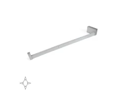 Barra Appendiabiti per armadi con luce LED Castor, batteria estraibile e sensore di movimento,in Tecnoplastica e alluminio