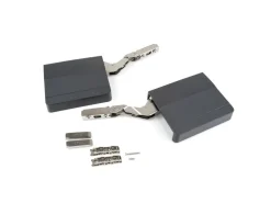 Braccetto Agile Smart elevabile, 480 - 1250, Plastica bianca, Acciaio e Tecnoplastica.