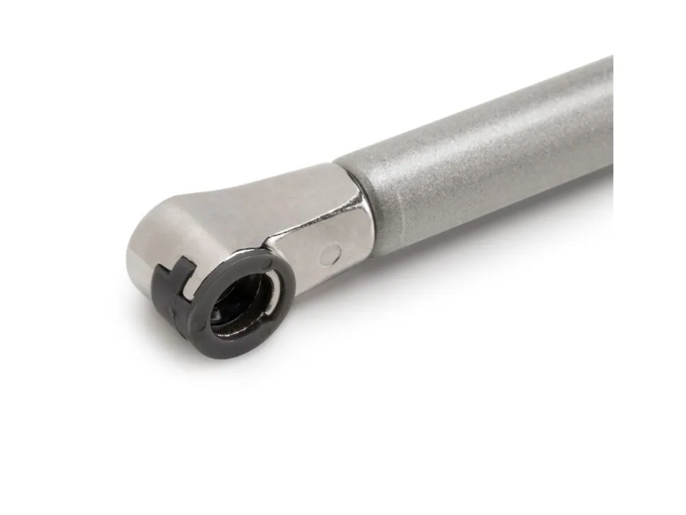 Braccetto per porta elevabile Thin, diametro 12 mm, con agganci, 5 kg, Acciaio e Tecnoplastica, Verniciato nichel opaco