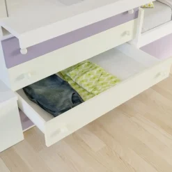 Cameretta a ponte Betty linea Colorfull finitura Panna e Visone