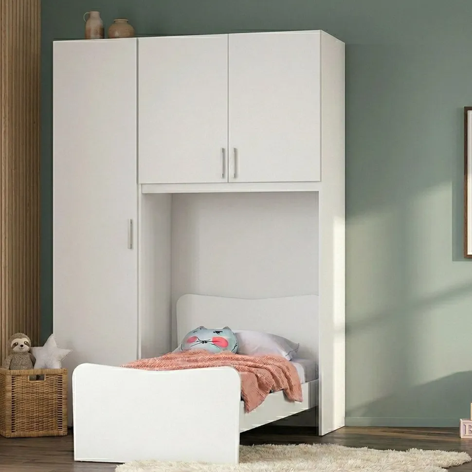 Cameretta a Ponte Melissa 3 ante L 166 cm componibile 15 colorazioni