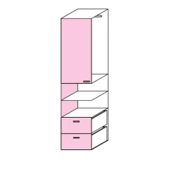 Cameretta a Ponte Melissa L 330 cm 15 colorazioni