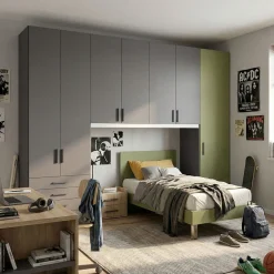 Cameretta a Ponte Melissa L 330 cm 15 colorazioni