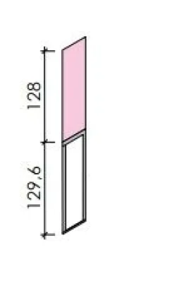 Cameretta a Ponte Melissa L 181,6 cm 15 colorazioni