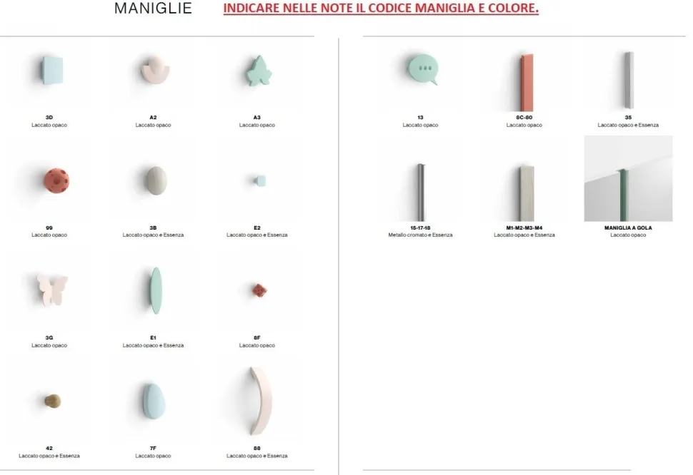 Cameretta completa Celio linea Colorfull finitura Nuvola Frassino, Ciano e Zafferano