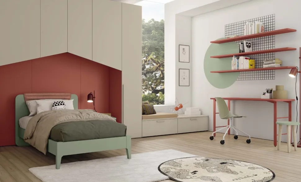 Cameretta completa Clarissa linea Airone