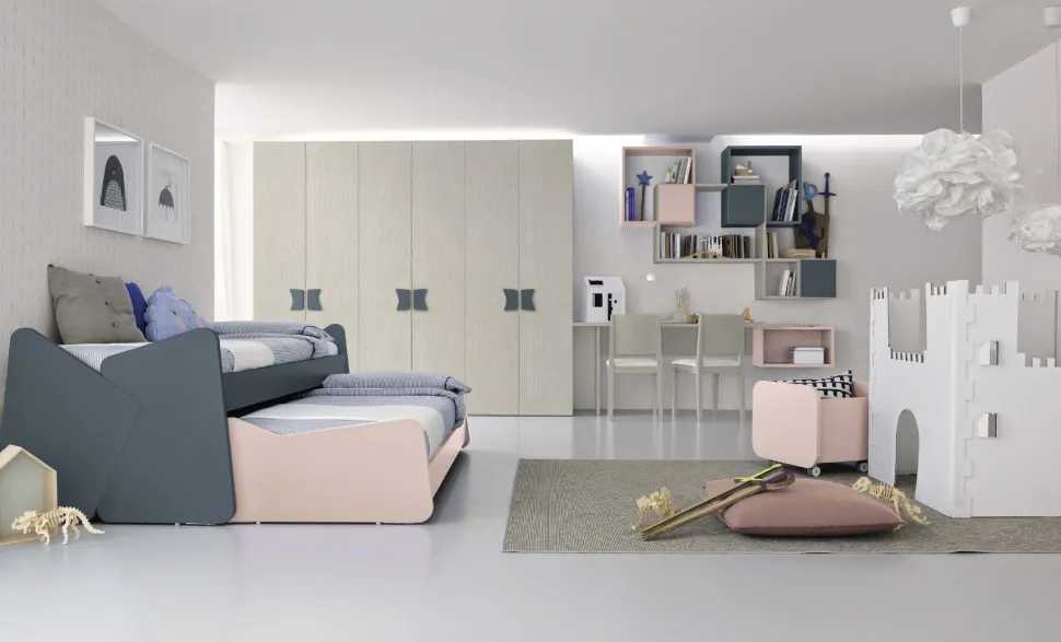 Cameretta completa Kira linea Airone